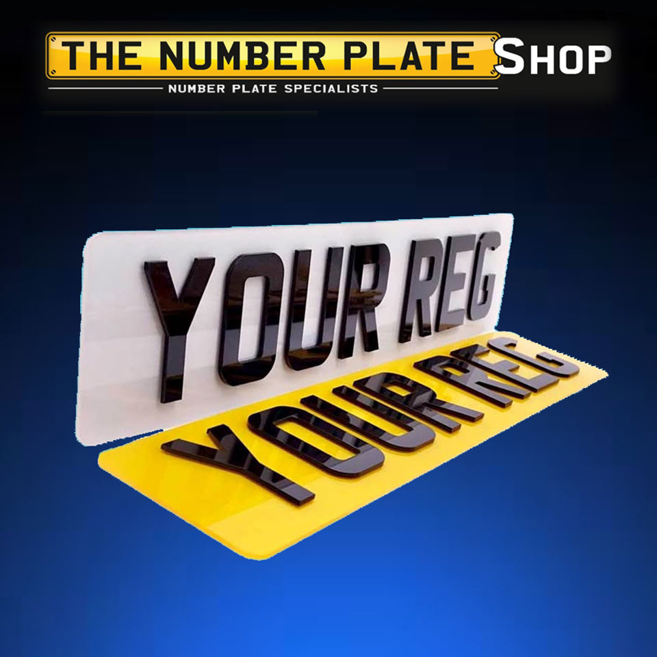 4D 5MM ROAD LEGAL PLATES