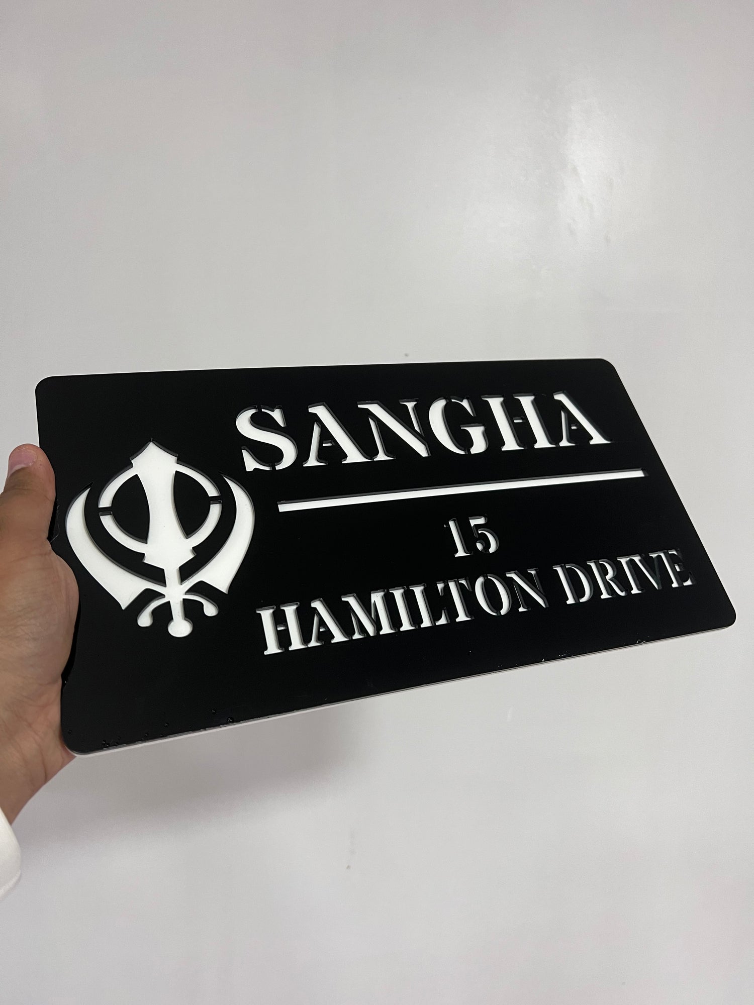 4D LASER CUT HOUSE SIGNS