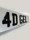 4D GEL ROAD LEGAL PLATES