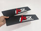 4D ACRYLIC PAIR BUSINESS LOGO SHOW PLATES