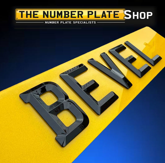 x2 BEVEL ROAD LEGAL SHORT PLATES