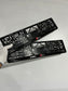 x2 AUDI Car Number Plate Holders